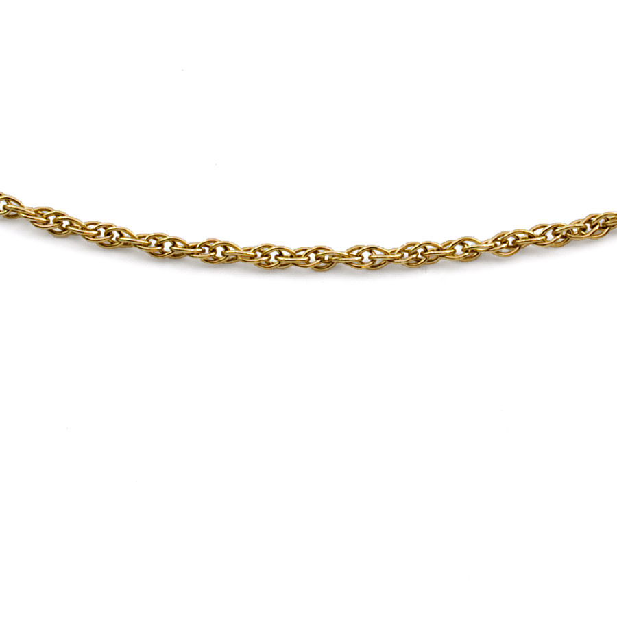 9ct gold 4.8g 24 inch Prince of Wales Chain